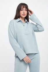Bluza damska polo Ticia JOOP!. Bluzy damskie JOOP!, s, bez wzorów, bez ramiączek, bez kaptura. Za 759.00 zł.