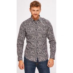 Selected - Koszula. Niebieskie koszule męskie Selected, l, bez wzorów, z bawełny, casualowe, bez kołnierzyka, bez ramiączek. W wyprzedaży za 139.90 zł.