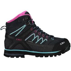 Buty trekkingowe damskie CMP Moon Mid WP. Czerwone obuwie trekkingowe damskie CMP, bez zapięcia. Za 857.93 zł.