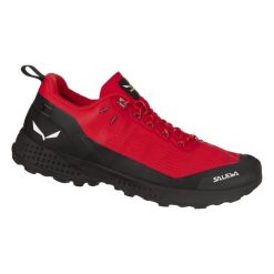 Buty Turystyczne Damskie Salewa Pedroc Air. Czerwone obuwie trekkingowe damskie Salewa, z materiału, bez zapięcia. Za 753.00 zł.