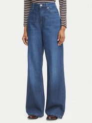 BOSS Jeansy 50569156 Niebieski Wide Leg. Niebieskie jeansy damskie Boss, bez wzorów, z bawełny. Za 509.99 zł.