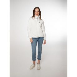 Bluza polarowa rozpinana damska Protest RIRI. Białe bluzy damskie Protest, na zimę, bez wzorów, z polaru, sportowe, bez ramiączek, bez kaptura. Za 299.99 zł.