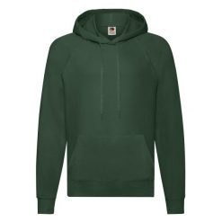 Lekka Męska Bluza Z Kapturem. Zielone bluzy męskie fruit of the loom, l, bez wzorów, bez ramiączek, z kapturem. Za 57.99 zł.