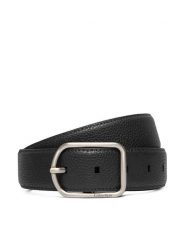 Calvin Klein Pasek Męski Round Buckle 35Mm LV04D7024G Czarny. Czarne paski męskie Calvin Klein, ze skóry. Za 169.99 zł.
