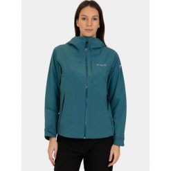 Płaszcz przeciwdeszczowy damski Columbia Ampli-Dry II Shell. Zielone płaszcze damskie Columbia, m, bez wzorów, sportowe, bez kołnierzyka, bez kaptura. W wyprzedaży za 619.65 zł.