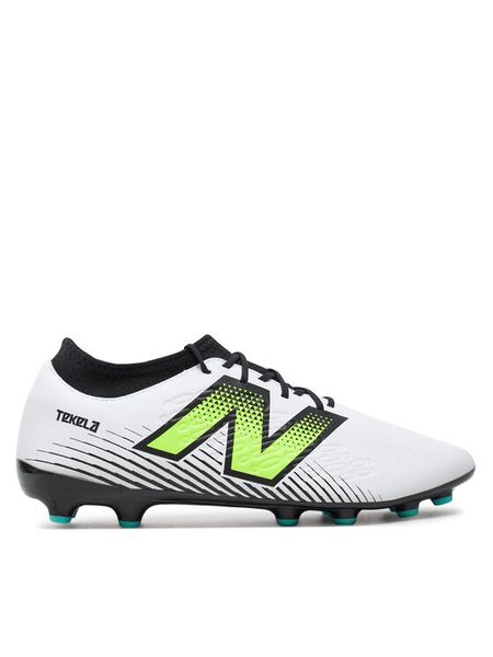 New Balance Buty do piłki nożnej Tekela Magique Ag V4+ ST3AH45 Biały. Białe buty sportowe męskie New Balance, bez wzorów, ze skóry, bez zapięcia. Za 239.99 zł.