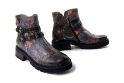 LAURA VITA 0006265 Kouleo 43 gris, botki damskie. Szare botki damskie Laura Vita, na zimę, bez wzorów, z polaru, bez obcasa, na obcasie, bez zapięcia. Za 504.90 zł.