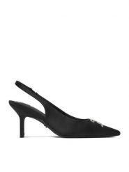 Juicy Couture Szpilki CEO-259-133-01 Czarny. Czarne szpilki damskie Juicy Couture, bez wzorów, z materiału, bez obcasa, na szpilce, bez zapięcia. Za 229.99 zł.