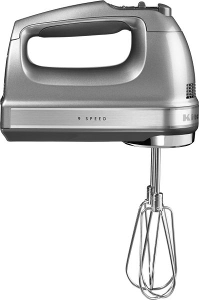 Mikser KitchenAid 5KHM9212ECU Hand mixer Silver Beat Knead Mixing 1.55 m CONTOUR SILVER 1300 RPM. Szare miksery KITCHENAID. Za 702.47 zł.