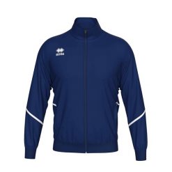Errea Kurtka Marlon Ad Dorośli. Niebieskie kurtki sportowe męskie ERREA, m, bez wzorów, z materiału, bez kaptura, na fitness i siłownię. Za 207.00 zł.