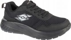 Lotto Dynativ OC 2400761U-1119 Czarne 45. Czarne buty sportowe męskie Lotto, bez wzorów, bez zapięcia. Za 122.03 zł.