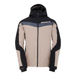 Kurtka narciarska Dare 2B Edge II. Czarne kurtki sportowe męskie Dare 2B, m, bez wzorów, z materiału, bez kaptura, narciarskie. Za 269.99 zł.