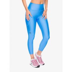 Legginsy damskie Under Armour HG Armour Hi Ankle Leg. Niebieskie legginsy damskie Under Armour, bez wzorów. Za 167.99 zł.
