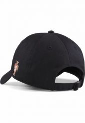 Czapka z daszkiem dla kibica portugalskiej piłki nożnej PUMA Black White. Białe czapki damskie Puma, na wiosnę, bez wzorów, eleganckie. Za 67.99 zł.