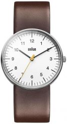 Zegarek Braun Zegarek Braun BN0021WHBRG męski klasyczny 38 mm . Zegarki męskie BRAUN, bez wzorów. Za 399.00 zł.