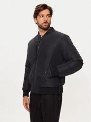 After Label Kurtka bomber Francoforte A00005 Czarny Regular Fit. Czarne kurtki męskie After Label, m, bez wzorów, z syntetyku, bez kaptura. Za 1,779.00 zł.