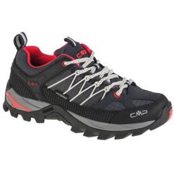Buty CMP Rigel Low Wmn 3Q54456-76UC niebieskie. Niebieskie obuwie trekkingowe damskie z materiału, przed kostkę, bez zapięcia. Za 554.27 zł.