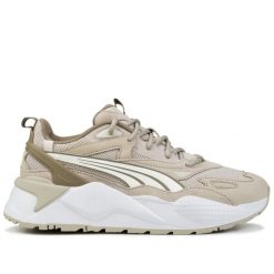 Buty męskie sportowe Puma RS-X EFEKT PRM. Białe buty sportowe męskie Puma, bez wzorów, bez zapięcia. W wyprzedaży za 309.00 zł.