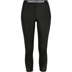 Damskie klasyczne legginsy miejskie do pedałów. Czarne legginsy damskie Urban Classics, bez wzorów. Za 160.50 zł.