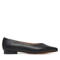 Baleriny Lasocki. Czarne balerinki damskie Lasocki, bez wzorów, bez obcasa, bez zapięcia. Za 189.99 zł.