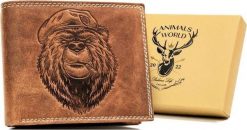 Always Wild Duży portfel męski ze skóry naturalnej - Always Wild NoSize. Portfele męskie Always Wild, bez wzorów, ze skóry. Za 96.19 zł.