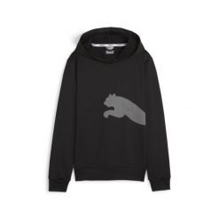 Bluza damska PUMA Big Cat French Terry Hoodie. Czarne bluzy damskie Puma, l, bez wzorów, sportowe, bez ramiączek, bez kaptura. Za 199.99 zł.