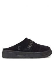 Karl Kani Klapki Samo Slipper PD00002686 Czarny. Czarne klapki damskie Karl Kani, bez wzorów, ze skóry, bez obcasa, bez zapięcia. Za 189.99 zł.