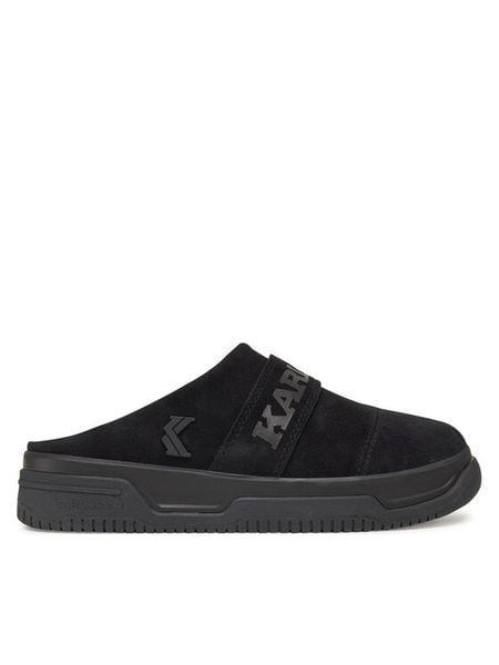 Karl Kani Klapki Samo Slipper PD00002686 Czarny. Czarne klapki damskie Karl Kani, bez wzorów, ze skóry, bez obcasa, bez zapięcia. Za 189.99 zł.