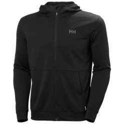 Bluza z kapturem i zamkiem błyskawicznym Helly Hansen Lifa Tech Lite. Czarne bluzy sportowe męskie Helly Hansen, m, bez wzorów, z kapturem. Za 383.30 zł.