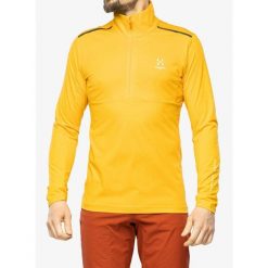 Bluza z zamkiem 1/2 Haglofs męska L.I.M Strive Mid Top. Żółte bluzy męskie Haglöfs, l, bez wzorów, sportowe, bez ramiączek, bez kaptura. W wyprzedaży za 304.95 zł.