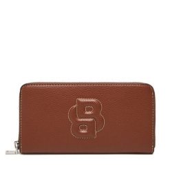 Portfel BOSS. Brązowe portfele damskie Boss. Za 246.99 zł.