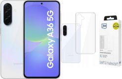 Smartfon Samsung Galaxy A36 5G 6/128GB Biały (SM-A366BZABEUE) + Etui Clear Case. Białe smartfony SAMSUNG. Za 1,088.00 zł.