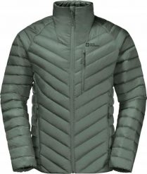 Kurtka męska Jack Wolfskin Passamani Down Jkt M zielona r. M. Zielone kurtki męskie Jack Wolfskin, m, bez wzorów, bez kaptura. Za 457.16 zł.