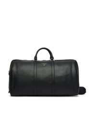 Guess Torba podróżna TMMISL P6435 Czarny. Czarne torby podróżne damskie Guess, z aplikacjami, ze skóry. Za 824.99 zł.