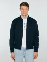 Kurtka męska bomber granatowa Kamden 403. Niebieskie kurtki męskie BIG STAR, l, bez wzorów, z jeansu, sportowe, bez kaptura. Za 299.99 zł.