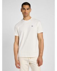 MESKA KOSZULKA LEE WW TEE ECRU 112355532. T-shirty męskie Lee, xxl, bez wzorów, bez kołnierzyka, bez ramiączek. Za 79.99 zł.