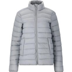 Damska kurtka puchowa Whistler Arubi. Szare kurtki sportowe damskie Whistler, bez wzorów, z puchu, bez ramiączek, bez kaptura, trekkingowe. Za 269.00 zł.