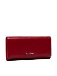 Pierre Cardin Portfel 06 ITALY 100 Czerwony. Czerwone portfele damskie Pierre Cardin, ze skóry. Za 169.99 zł.