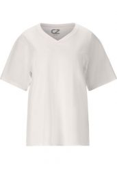 T-shirt damski Cruz Ingeberg. Białe t-shirty damskie CRUZ, l, bez wzorów, z bawełny, eleganckie, bez kołnierzyka, bez ramiączek. Za 105.00 zł.