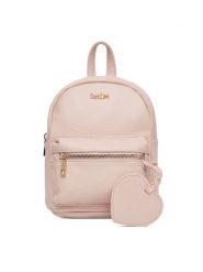 DeeZee Plecak DZE-S-008-07 Różowy. Czerwone plecaki damskie DeeZee, bez wzorów, ze skóry. Za 76.99 zł.