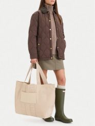 Hunter Torebka CWBEO-HTR-K-014-06 Beżowy. Brązowe shopperki damskie Hunter, bez wzorów, z materiału, bez dodatków. Za 219.99 zł.