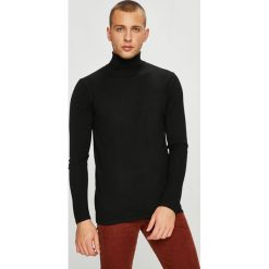 Scotch & Soda - Sweter. Czarne swetry męskie Scotch & Soda, m, bez wzorów, z dzianiny, bez kołnierzyka, bez ramiączek. W wyprzedaży za 329.90 zł.