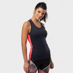 Koszulka tank top fitness damska All Star. Czarne topy damskie SIROKO, s, bez wzorów, retro, bez kołnierzyka, bez ramiączek. Za 86.80 zł.