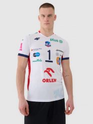 4F Koszulka meczowa replika domowa z sezonu 2024/25 męska 4F x Zaksa Kędzierzyn Koźle - Kurek - multikolor 3XL. Koszulki sportowe męskie 4F, m, bez wzorów, z dzianiny, bez ramiączek, na fitness i siłownię. Za 219.99 zł.