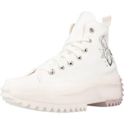 Buty CONVERSE RUN STAR HIKE HI Biały. Białe obuwie sportowe damskie Converse, bez wzorów, z tkaniny, bez zapięcia. Za 256.99 zł.