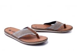 RIEKER 21095-42 grey combination, klapki japonki męskie. Szare klapki męskie Rieker, bez wzorów, bez zapięcia. Za 223.92 zł.