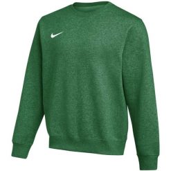 Bluza męska Nike Park 26 Fleece Crew, zielona. Zielone bluzy męskie Nike, m, bez wzorów, z bawełny, casualowe, bez ramiączek, bez kaptura. Za 167.99 zł.