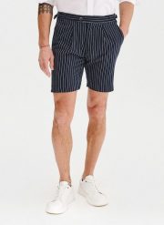 PAKO LORENTE - Szorty męskie w prążek z lnem. Szorty męskie Pako Lorente, bez wzorów, z bawełny. Za 169.99 zł.