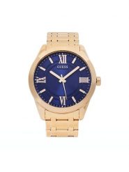 Guess Zegarek Elliot GW0893G5 Złoty. Żółte, analogowe zegarki męskie Guess, z aplikacjami, złote. Za 499.99 zł.