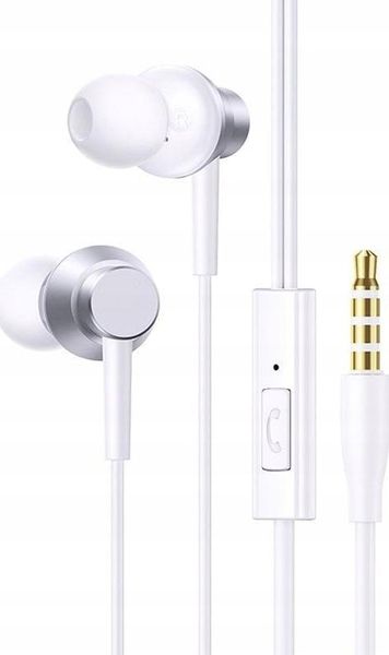 Słuchawki Baseus Encok HZ11 Wired Earphones Moon White. Białe słuchawki dokanałowe Baseus. Za 18.11 zł.
